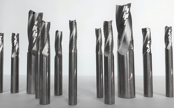 Solid-carbide spiral router cutter available in&nbsp;24 hours
